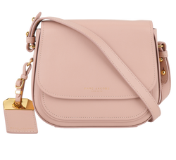 Mini Rider Crossbody Bag, Leather, Pink, 3*